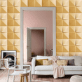 thumbnail image 2 of Panel 3D para pared  S040 GOLD, muro 3D, Panel decorativo resistente al agua , paquete de 10 piezas, Decoración oficina, casa, comercial DECO  PVC S040 GOLD, 2 of 5