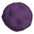 thumbnail image 4 of Taburete de material cuero Artificial Cubre Asiento de Silla Equipo Reemplazo Púrpura 40x10cm, 4 of 7