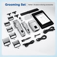 thumbnail image 4 of Kit de Cortadores de pelo Eccomum 9 peinados Clippers Hombres, 4 of 8