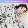 thumbnail image 3 of Christian Birthday Gifts for Women, Christian Gifts for Women, Religious Gifts for Women, Spiritual Gifts for Women, Womens Gifts for Birthday, Christian Blanket 50x60 in, 3 of 5