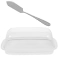 thumbnail image 4 of Contenant à Fromage Transparent Boîte de Rangement pour Beurre de Réfrigérateur Garde-Beurre de Cuisine avec Couvercle, 4 of 8