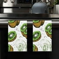 thumbnail image 2 of YladaFaie Kitchen Towels Fresh Kiwi Fruit Dish Towel Kitchen Hand Towels Decorative Tea Towels for Kitchen Absorbent for Bathroom Home Housewarming Gift, 16 x 24 Inch, 2 of 7