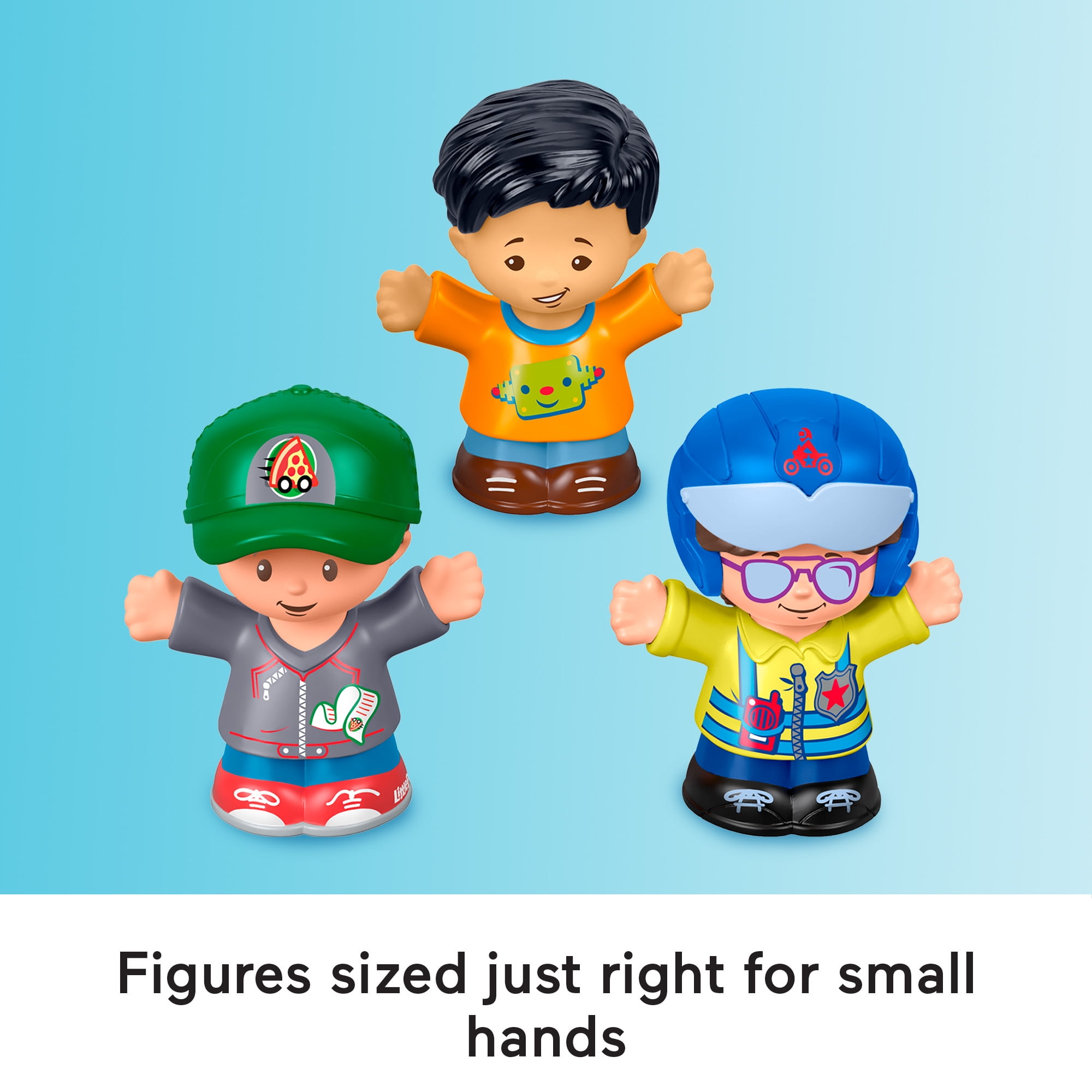 Fisher-Price Little People Share & Care Vehicle & Figure Gift Set, 5-Piece Toddler Toys