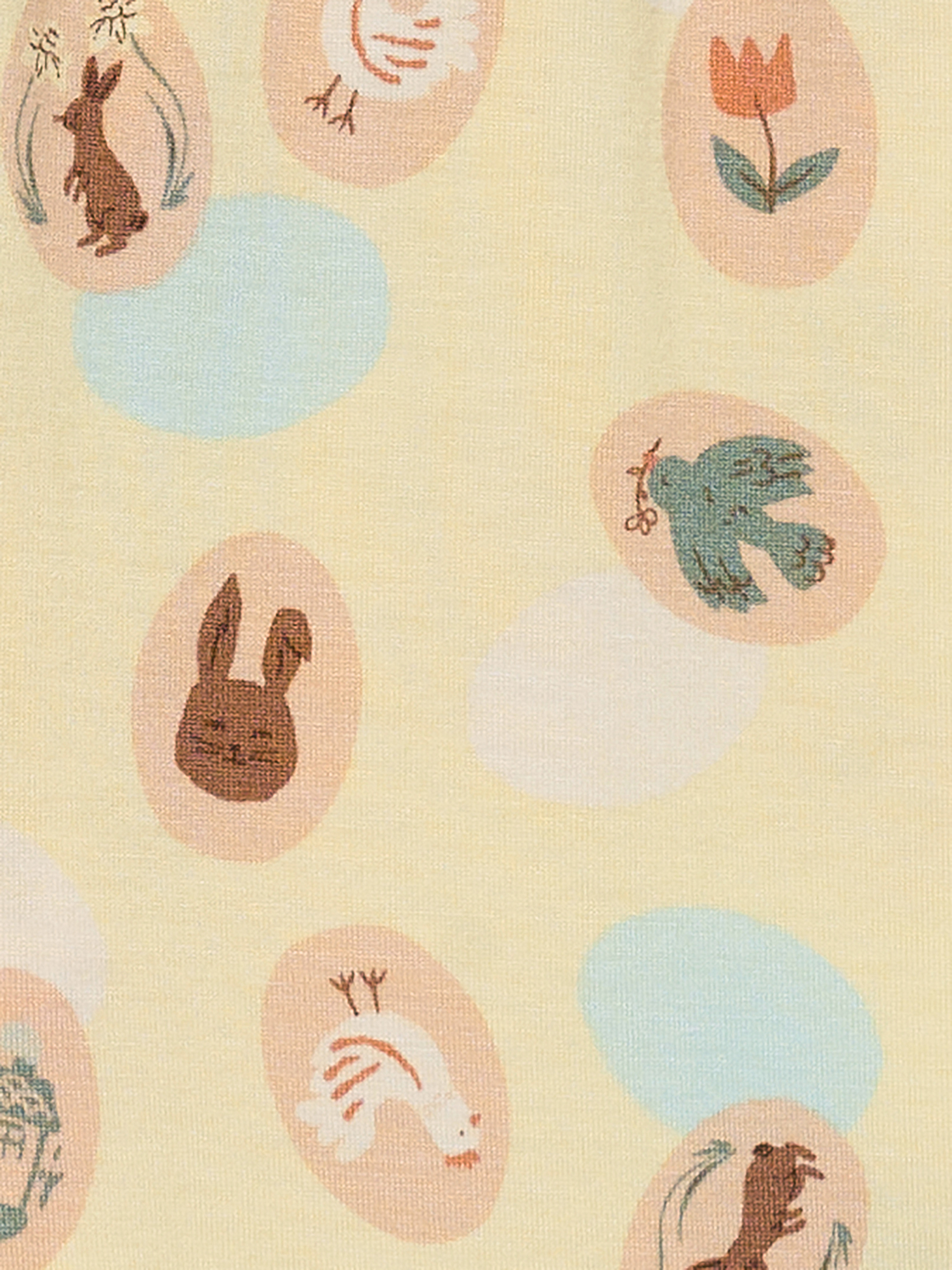 Modern Moments by Gerber Toddler Neutral Super Soft Easter Pajama Set, 2-Piece, Sizes 12M-5T
