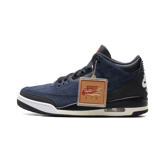 JORDAN MENS Air Jordan 3 "Levi's - Indigo" IH7959 400 IH7959 400 from Stadium Goods