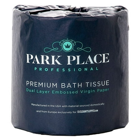 Standard Park Place - Park Place Premium Dual Layer Standard Toilet Paper, 96 Rolls (PRKPBT96)