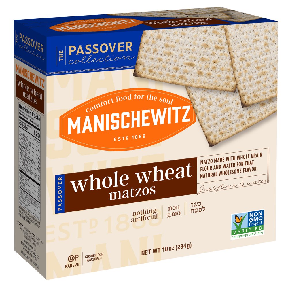 Manischewitz Whole Wheat Matzos, 10.0 OZ