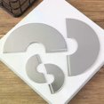 thumbnail image 4 of Stainless Steel Water Pipe Faucet Decorative Cover Pipe Wall Covers Faucet Accessories Self-Adhesive Pipe Wall Decorative Cover, 4 of 5