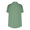 thumbnail image 2 of Scyoekwg Womens Short Sleeve Tops Comfy Clothes Womens Summer Fashion Shirt Ladies Blouses Dressy Casual Women's Shirts Casual Short Sleeve Tops Loose, 2 of 4