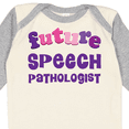 thumbnail image 4 of Inktastic Future Speech Pathologist Boys or Girls Long Sleeve Baby Bodysuit, 4 of 5