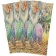 thumbnail image 2 of GZHJMY Easter Bunny Kitchen Dish Towel 4 Pack, Soft Absorbent Dishcloths Reusable Hand Towel Washable Tea Towels for Home Kitchen Bar Table Decor, 28 x 18 Inch Washcloths Decorative Towels, 2 of 7
