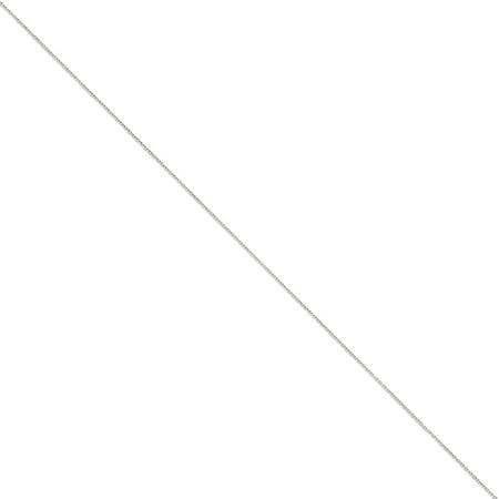 14K Yellow Gold 0.7mm Wide Cable Chain Necklace