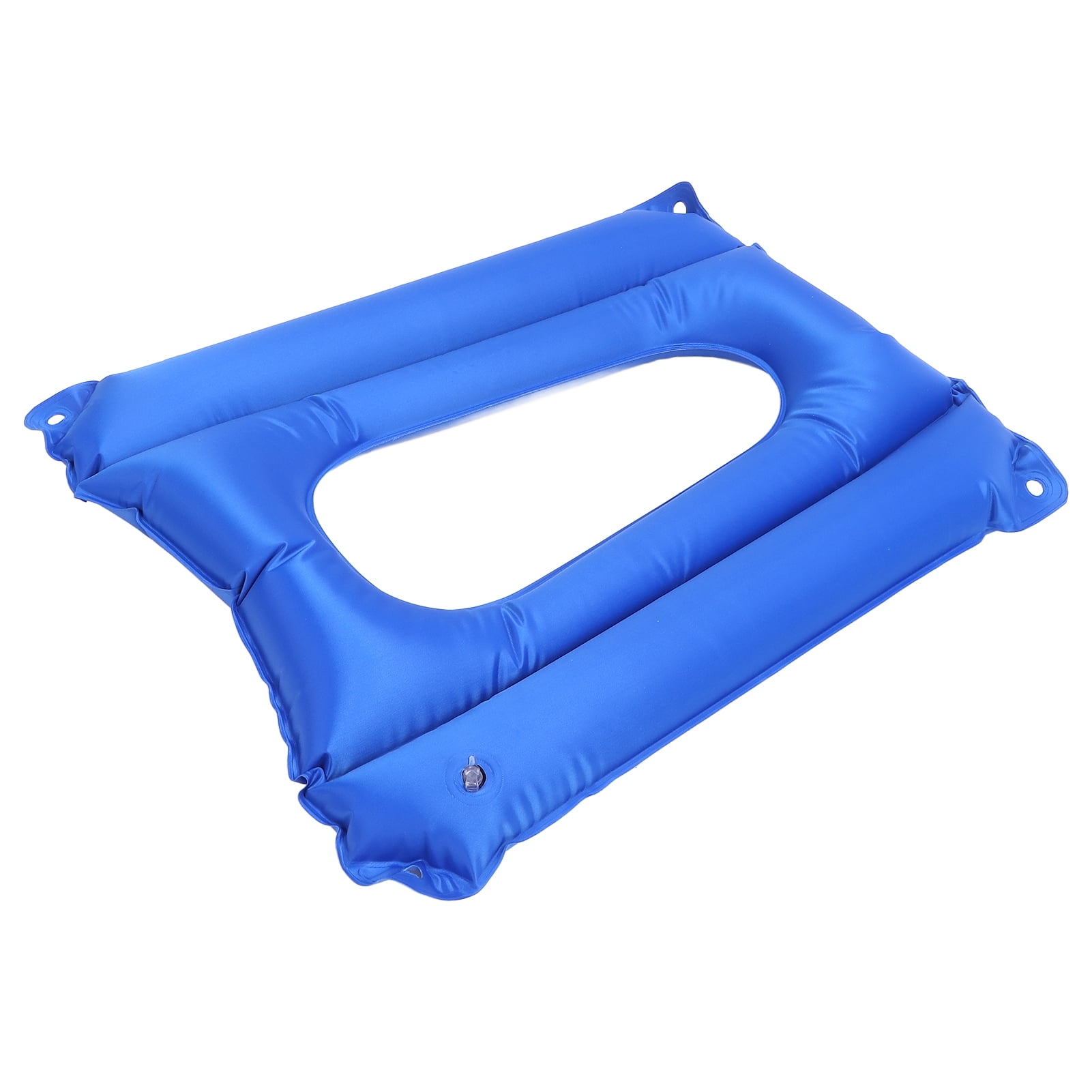 Nursing Bed Sore Pad, Prevent Shedding 4 Fixing Holes Disperse Hip Pressure Elderly Inflatable Cushions Foldable With Pump For Stool Chair