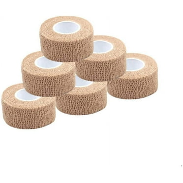 Self Adherent Wrap Tape 6 Pack - Medical Cohesive Bandages for Sports Injuries