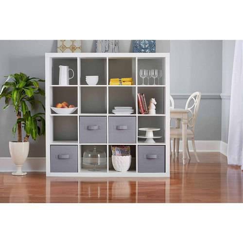 Wall Large 16 Cube Unit Bookcase Storage Divider Display Stand Room