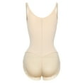 thumbnail image 5 of Fesfesfes Women Full Body Shaper Bodycon Bodysuit Tummy Control Shapewear Straped Corset Underwear Under $10, 5 of 5