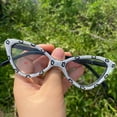 thumbnail image 2 of Cat Eye Crystal Rhinestone Reading Glasses for Women Sparkling Eyewear Frames Female Trendy bling Diamond Reader, 2 of 5