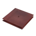 thumbnail image 1 of Wood Display Pedestals Square Brown 15x15x1.8cm, 1 of 6