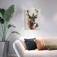 thumbnail image 5 of 12x16 inch Canvas Paintings For Bedroom Deer & Forest,Home Living Room,Studio,Restaurant,Hotels Decor Art Canvas Poster,Gift For Deer Enthusiast,Enchanting Deer & Forest Decor Painting Prints, 5 of 6