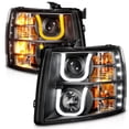 thumbnail image 2 of Anzo Usa 111384 Projector Headlight Set Fits select: 2007-2013 CHEVROLET SILVERADO, 2 of 6