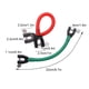 thumbnail image 3 of Soidarity Control de velocidad ABS fácil para principiantes con conector de punta de esquí, puntas de inserción de fácil instalación Ropa Deportiva, Zapatos rojo, 3 of 6
