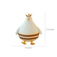 thumbnail image 2 of Gqtwoy White Chicken Doll Pillow - Cute Plush Toy for Girls, Perfect Holiday Gift for Christmas and Halloween, 2 of 6