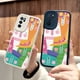 thumbnail image 1 of ¡Manténgase a la moda con esta colorida funda plateada mate de doble capa con dibujos animados para iPhone 15 Pro Max 14 13 12 Pro 11!, 1 of 4