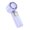 Purple, variant on Handheld Fan Rechargeable Quiet Desk Fan Outdoor Cooling Device Pocket Size