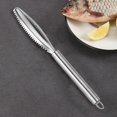 thumbnail image 3 of Shoreew 1/2Pcs Fish Scale Scraper Tool Stainless Steel Fish Cleaning Kit with Comfortable Non-Slip Handle Fish Descaler Sawtooth Remover for Home Kitchen, 3 of 6