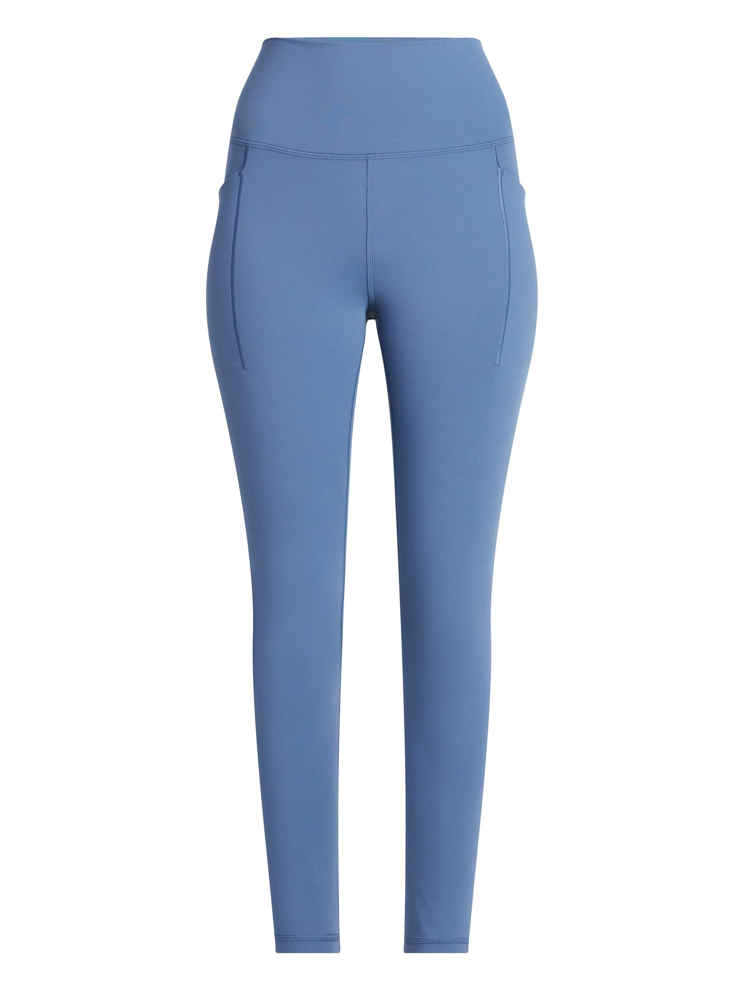 Avia Women's and Women's Plus SoftSculpt High Rise Leggings 27" with Pockets, Sizes XS-4X