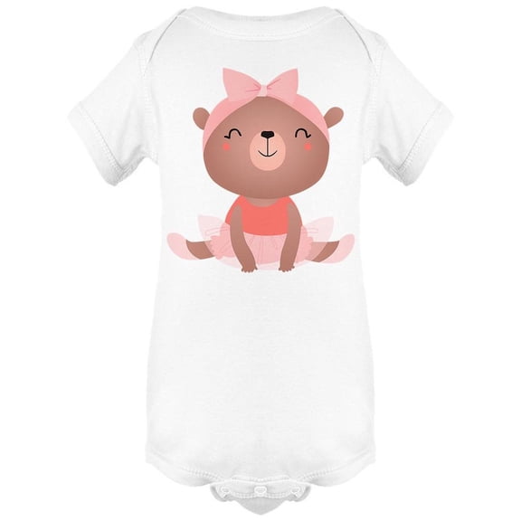 Ballerina Baby Bear Bodysuit Infant -Image by Shutterstock,  6 Months