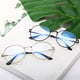 thumbnail image 1 of Gafas para miopía, montura redonda retro artística para gafas de estudiante, 100-600 grados, 1 of 5