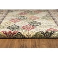 thumbnail image 5 of Linon Home DÃ©cor Persian Treasures Area Rug Collection, Red and Cream, 8' x 8', 5 of 5