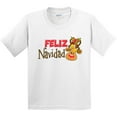 thumbnail image 3 of Inktastic Christmas Feliz Navidad with Cute Reindeer Youth T-Shirt, 3 of 5