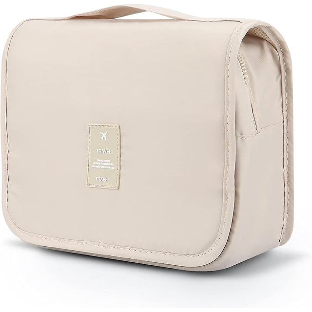 Neceser colgante - Organizador de viaje de maquillaje cosmético grande para hombres y mujeres