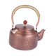 thumbnail image 4 of Tetera de cobre, accesorio para té de Kung Fu, accesorio de té con mango ergonómico de 1200ml para cocina de cerámica, tetera para el hogar Estilo B, 4 of 9
