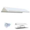 thumbnail image 2 of SUNRISEUMBRELLA Upgraded Muliti Color Canopy ONLY 10'x20' Carport Replacement Canopy Outdoor Tent Garage Top Tarp Shelter Cover with Ball Bungees (White), 2 of 2