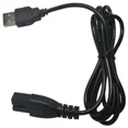 thumbnail image 5 of 2-Prong USB 5V Charging Cable Compatible for Water-Tech Pool Blaster 14101AL Aqua Broom Turbo 3.7V 2200mAh 8.14Wh Li-ion Battery Cordless Pool Spa Vacuum Cleaner WaterTech Power Supply Cord, 5 of 5