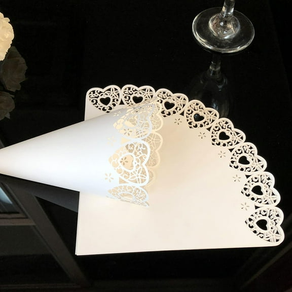 OFFIGAM 50Pcs Self-Adhesive Paper Flower Wrapper for Flower Bouquet Paper 11.8x11.8x0.08in