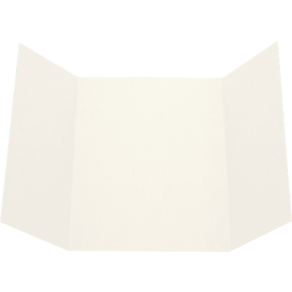 LUXPaper 5 x 7 A7 Gatefold Invitation, Crystal Metallic, 10/Pack