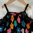 thumbnail image 4 of Toddler Baby Girl Summer Clothes Outfit Funny Letter T Shirt Top Short Set Infant Girl Clothes 6 12 18 months 2T 3T Shorts Set Girls Summer Set 3-10 Years,9-10 Years, 4 of 6