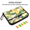 thumbnail image 2 of Organ Folder 14.2 x 0.8 x 10.6 Inches 13 Separate Pockets A4 Size Documents Folder A Sort Storage File Manager For The Home Office Green Leaf Banana, 2 of 7