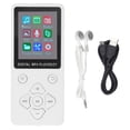 thumbnail image 2 of Reproductor mp3/reproductor mp4, reproductor de música portátil con tarjeta sd de memoria de 32 gb, pantalla un color de 1,8 pulgadas, reproductor mp3 con sonido hifi, admite, 2 of 7