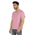 thumbnail image 2 of Inkmeso T-Shirt de Base à Col en V pour Homme, Manches Courtes, Uni, Coupe Régulière, en Coton, 2 of 7