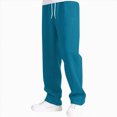 thumbnail image 2 of Gibobby Boys Pants Boys Athletic Pants Sweatpants Soft Jogger 3T 4T 5T 6T 7T Pants With Pockets Elastic Waist Drawstring For Kids School Sports Little Boys Winter Pants(15-16 Years,Light Blue), 2 of 4