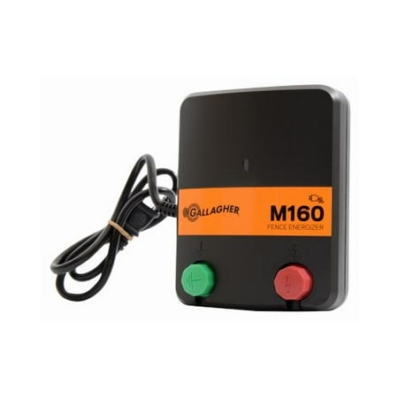 Gallagher North America Electric Fence Charger M160 1 6 D Gallagher North America Electric Fence Charger M160 1 6 D Joules 110 Volt G330444