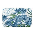 thumbnail image 2 of Simply Daisy 24" x 17" Plush Microfiber Purple Iona Bath Mat, 2 of 4