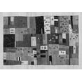 thumbnail image 1 of Ahgly Company Indoor Rectangle Abstract Gray Contemporary Area Rugs, 7' x 9', 1 of 1