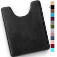 thumbnail image 1 of ComfiTime Alfombras de Baño de Espuma Viscoelástica Gruesa, Antideslizantes, con una Superficie de Terciopelo Suave y Ultra Absorbentes, para Baños Pequeños, Grandes y Largos, de Color Negro, 1 of 1