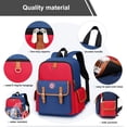 thumbnail image 4 of Mochila infantil weiatas pequeña roja azul 36x26x13 cm, 4 of 7